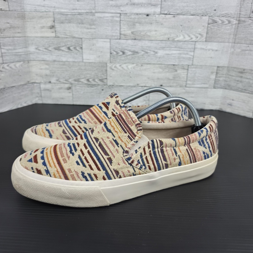 ASOS Woman's Woven Aztec Print‎ Slip-On shoes size 9 UK (11USA)